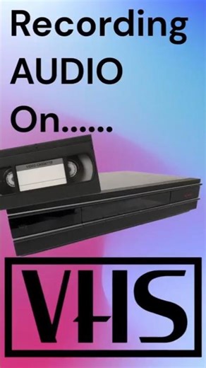 Recording Audio on VHS!!!