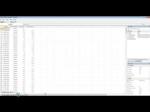 Creating Lagged Variables in Stata