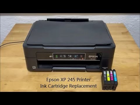 Epson XP 245 Printer Ink Replacement