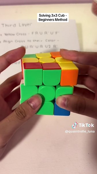Solving the 3rd Layer of a 3x3 Rubik's Cube