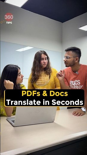 Translate Any Docs or PDF with Google’s Free Tool! #gadgets360 #translating #googletranslate #howto