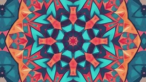 Download Colorful abstract pattern with a circular design for free