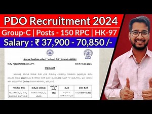 35K views · 814 reactions | PDO Recruitment 2024 | KPSC Group C 247 Posts | Salary Upto 70,000 per Month #pdo #job #governmentjob #ajshaikh #karnataka | Aj Shaikh | Facebook
