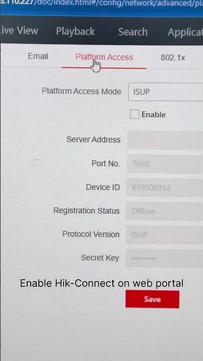 How to enable Hik-Connect on NVR’s Web Portal | Hikvision Hik-Connect #hikconnect #hikvision
