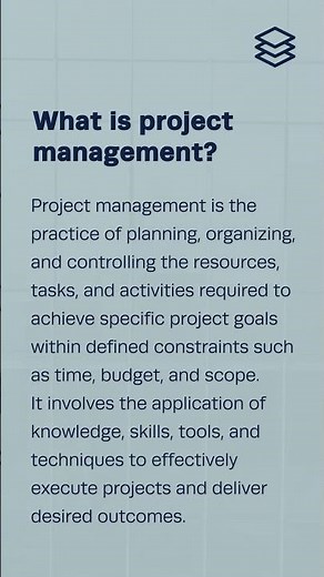 What is project management?