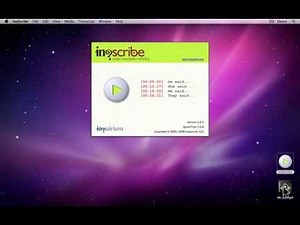 InqScribe: Simple Software for Transcribing Audio and Video