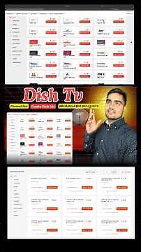 Dish TV All Channel List | HD + SD Channels Full Detail #dishtv #dishtvchannellist #shorts
