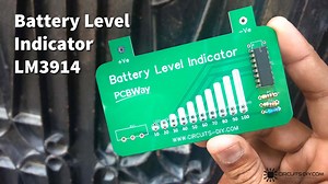 Battery Level Indicator using LM3914 - Electronics Projects