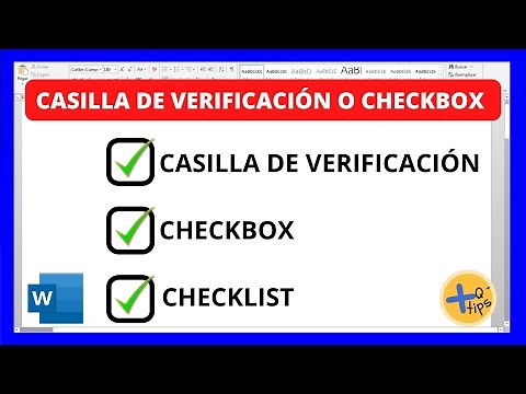 How to insert a checkbox in Word