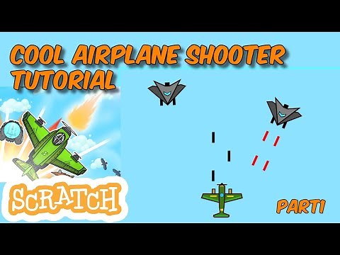How to Make a cool Airplane Shooter Game in Scratch 3.0! part1 (movements and bullets)