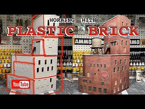 Working with plastic brick!