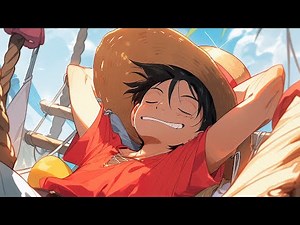 Relaxing Nap w/ LUFFY on the Thousand Sunny: Bink's Sake & Seashore | ONE PIECE ASMR | NijiSounds ♪