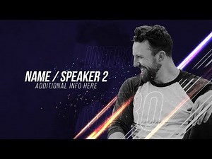 Speakers' Intro