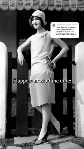 The roaring 20s expectation vs reality #historicaldress #1920sstyle #1920s #flapper