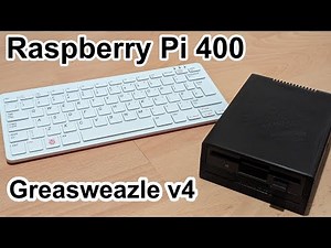 Greaseweazle on Raspberry Pi 400 with Amiberry