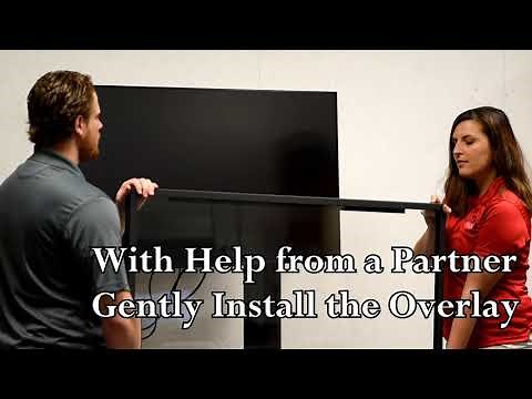 Installing an Infrared Touch Screen Interface