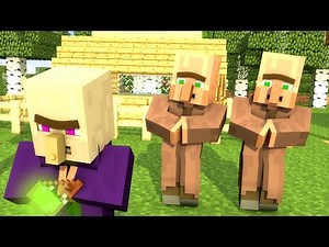 Villager & Witch Life 2 - Minecraft Animation