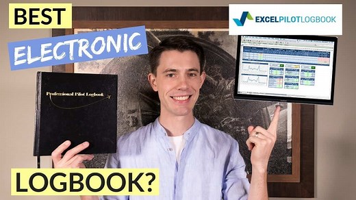 Best Pilot Logbook | Digital Pilot Logbook | Excel Pilot Logbook