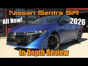 2026 Nissan Sentra SR: Start Up, Test Drive & In Depth Review