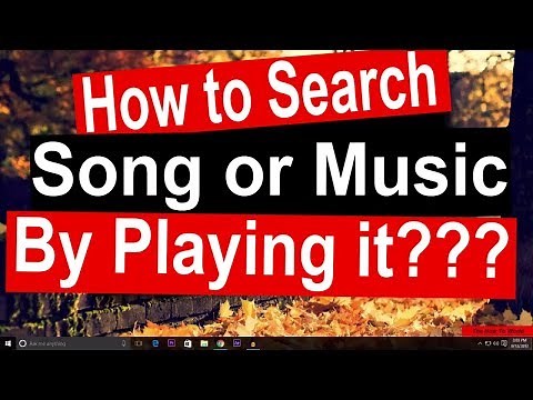 How to search music by Sound | The How To World