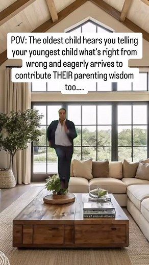 Ladies and gentlemen meet the 3rd parent of the family. Is your oldest like this too? #morherhood #momlife #siblings #oldestchild | Paige Koser