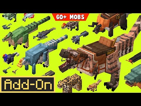 DINOSAUR ERA — Official Trailer (Minecraft Dinosaur Add-On)