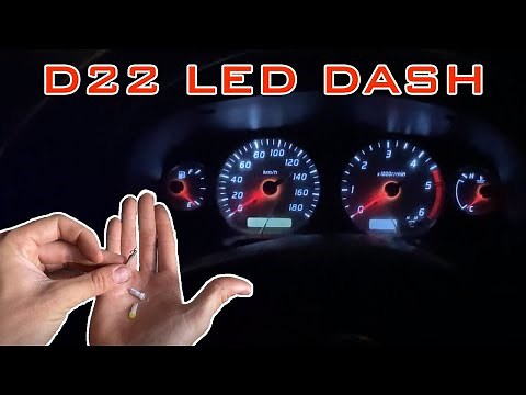 D22 Navara Dash Light Replacement Tutorial