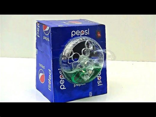 Homemade Bubble Machine Using Cardboard