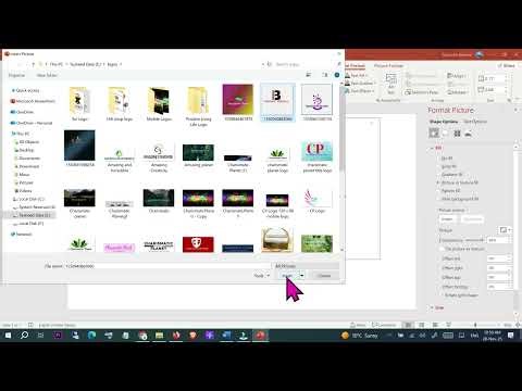 How to Add a Background Logo in PowerPoint Slide (One Page and All Pages)