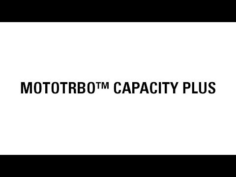 MOTOTRBO: Capacity Plus Repeater Configuration