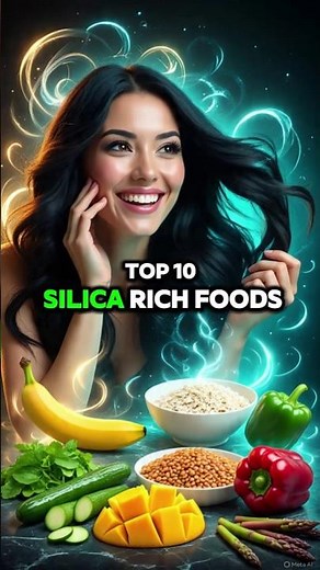 Top 10 Silica-Rich Foods for Glowing Skin & Strong Hair #silicafoods #skincare