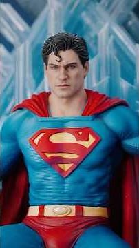 HUGE Superman Fortress of Solitude Statue | Sideshow Con 2025