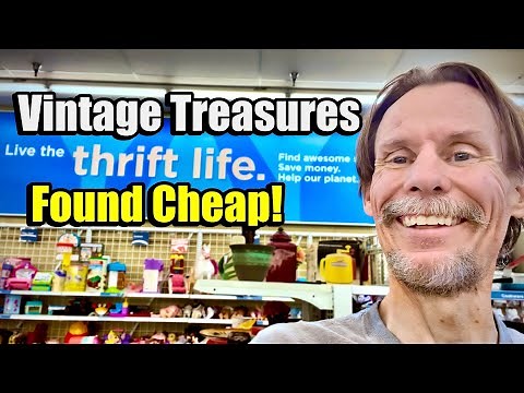 Estate Sale, Thrift Store & Garage Sale Vintage Shopping Spree!