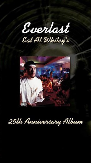 Everlast “Eat At Whitey’s” 25th Anniversary Edition available on Vinyl + CD Dec. 5th. Pre-order now.