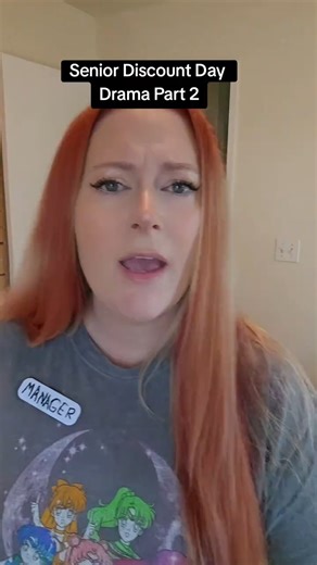 Amanda Taylor on Instagram: "Senior Discount Day Drama Part 2 #customerservice #retail #skit #fyp #karens #part2"