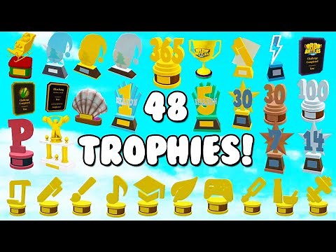 How To Get ALL 48 Trophies In Bloxburg!
