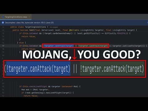 View Unobfuscated bUgS and Code | Minecraft 26.1 Snapshot 1