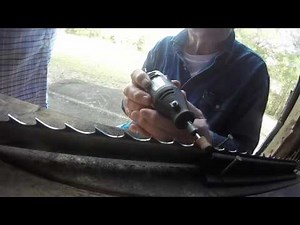 sharpening bandsaw blades with dremmel