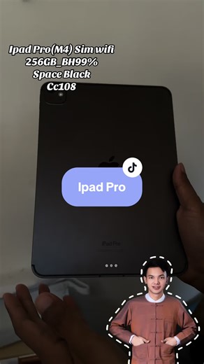 Discover the Space Black iPad Pro M4 with 256GB