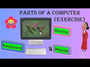 How to Learn about computer parts | Exercise | Kidz Korner Creative Learning | Kids Computer Class