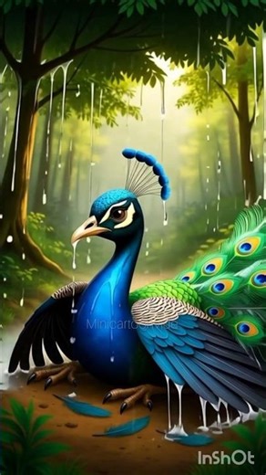 “The Injured Peacock – A Heart-Touching 3D Story | #Shorts #AI” #youtube