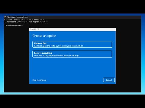 How To Factory Reset PC Using Command Prompt in Windows 11 / 10