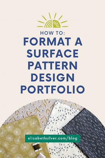 How to Format a Surface Pattern Design Portfolio — Elizabeth Silver Surface Pattern Design