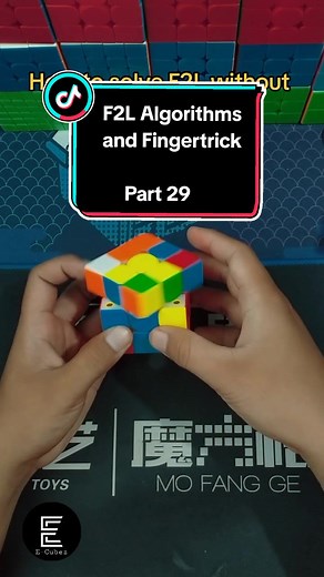 F2L Algorithms and Fingertricks - Part 29 Essentials