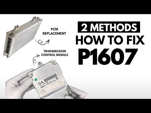 How to Fix P1607 Engine Error Code with 2 Methods