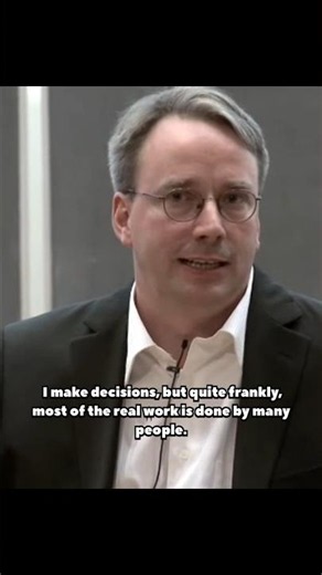 Linus Torvalds Reveals How Linux Really Works #shorts #linux #programming #opensource