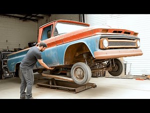 Man Transforms JUNKYARD V8 Chevrolet C10 Back to New | Full Restoration by ‪@FLManGarage‬
