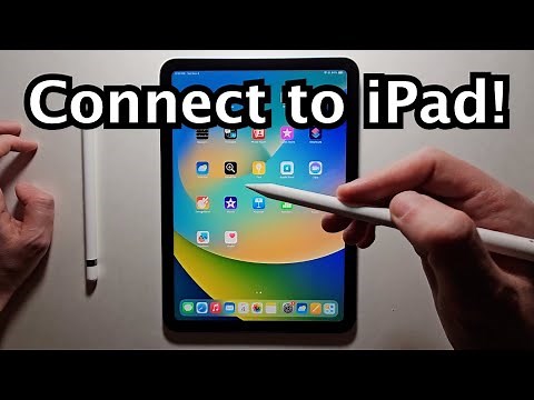 How to Connect Apple Pencil (USB-C, 2, or 1) to iPad!