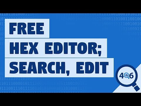 Free Hex Editor Tool – Open, Search & Edit any Data File in Hexadecimal