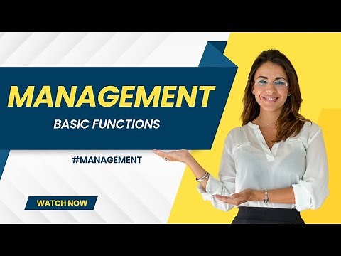What Do You Know About The #4 Management Basic Functions?